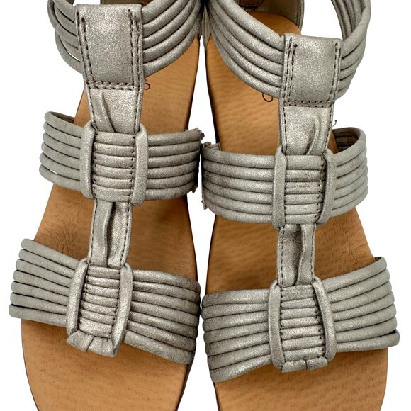 Baretraps Womens Keisha Taupe Back Zippe Design Strappy Sandals Size 9M - Picture 4 of 12